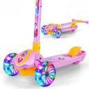 سكوتر الأطفال ثلاثي العجلات MX326 Scooter for Kids Adjustable Height & Flashing LED Wheels - COOLBABY - SW1hZ2U6NTgzODgx