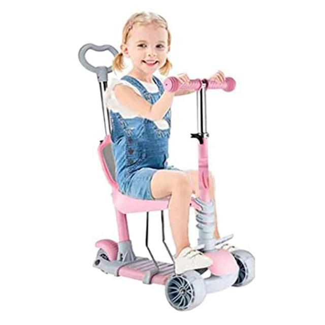 Cool Baby COOLBABY SGHBC 5 In 1 Kids Kick Scooter,Adjustable Scooter for Toddlers 1-6 Years Old - SW1hZ2U6NTg5MTQ4
