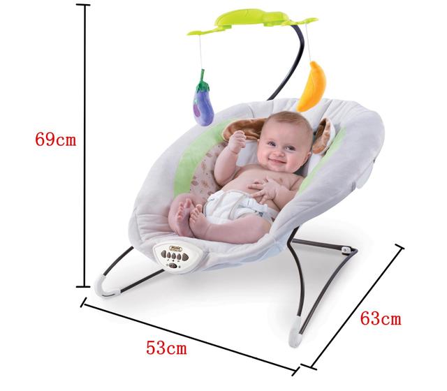 هزازة كهربائية للأطفال Baby electric cradle intelligent remote control rocking bed - COOLBABY - SW1hZ2U6NTkyNzc2