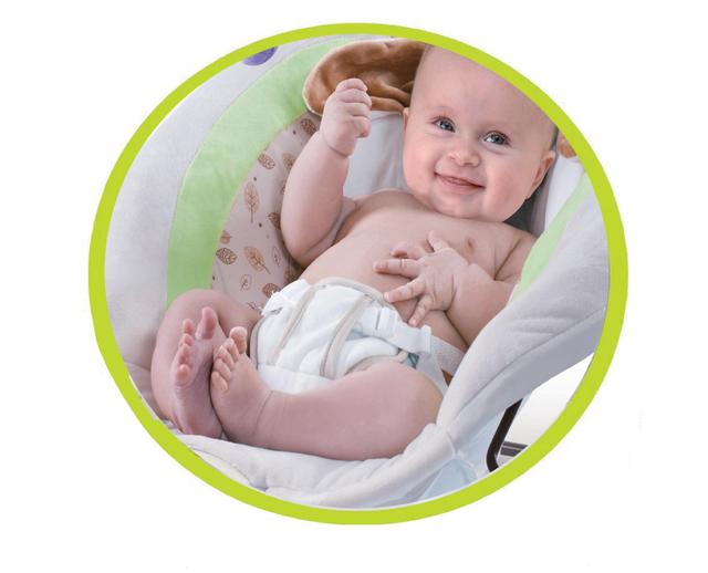 هزازة كهربائية للأطفال Baby electric cradle intelligent remote control rocking bed - COOLBABY - SW1hZ2U6NTkyNzY2