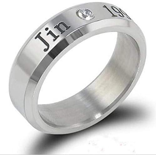 خاتم التيتانيوم BTS Titanium Steel Ring