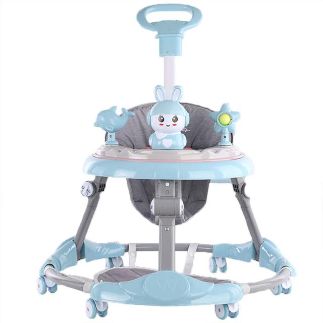 Cool Baby COOLBABY A136D Baby walker multifunctional anti-rollover anti-O leg can sit folding - SW1hZ2U6NTg0ODY0
