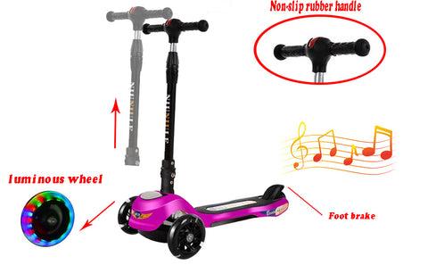 Cool Baby COOLBABY 302 Children's Scooter 2-6 Year Old Children's Scooter Toys Standard Wheel with Lighting and Music - SW1hZ2U6NTk0OTQy