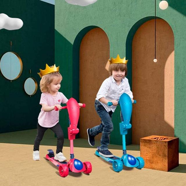 سكوتر ثلاثي العجلات للأطفال 2 في 1 COOLBABY Children's scooter - SW1hZ2U6NTg5OTI3