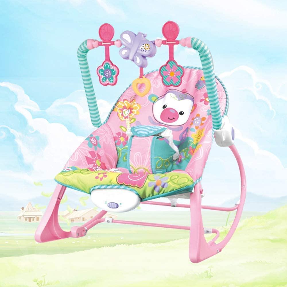 هزازة للأطفال زهري Multi-function Baby Rocking Chair - COOLBABY