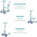 Cool Baby COOLBABY SGHBC 5 In 1 Kids Kick Scooter,Adjustable Scooter for Toddlers 1-6 Years Old - SW1hZ2U6NTg5MTM4
