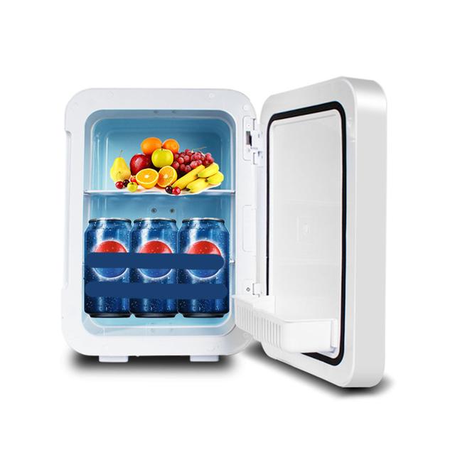 Cool Baby COOLBABY CZBX14 22L Large Capacity Mini Fridge for Skincare Cosmetic Portable Refrigerator Glass Door Dual-Use Car Home Freezer Cooler Warmer - SW1hZ2U6NTg4OTU3