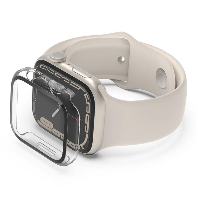 كفر حماية لساعة Apple Watch Series 7 قياس 45mm شفاف TemperedCurve 2-in-1 Built-in Screen Protector - BELKIN - SW1hZ2U6NTc5MDM4