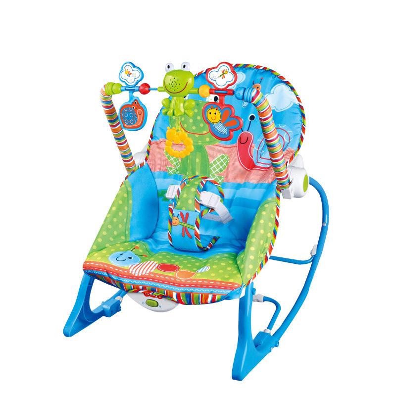 هزازة للأطفال أزرق Multi-function Baby Rocking Chair - COOLBABY