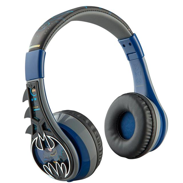 KIDdesigns Batman Kid Safe Wireless Bluetooth Kids Headphones - Multi-color - SW1hZ2U6NTc4OTcz