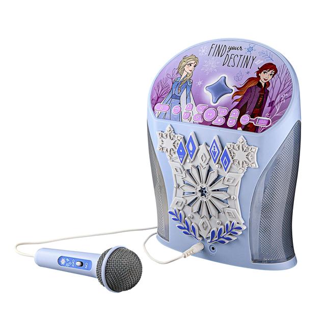 KIDdesigns Disney Frozen Bluetooth Karaoke Machine w/ Microphone for Kids - Multi-color - SW1hZ2U6NTc5MDI5
