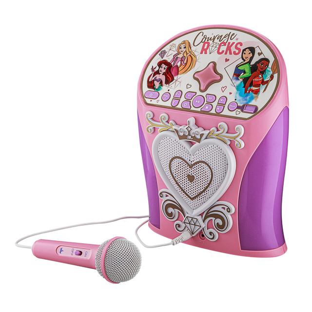KIDdesigns Disney Princess Bluetooth Karaoke Machine w/ Microphone for Kids - Multi-color - SW1hZ2U6NTc5MDg1