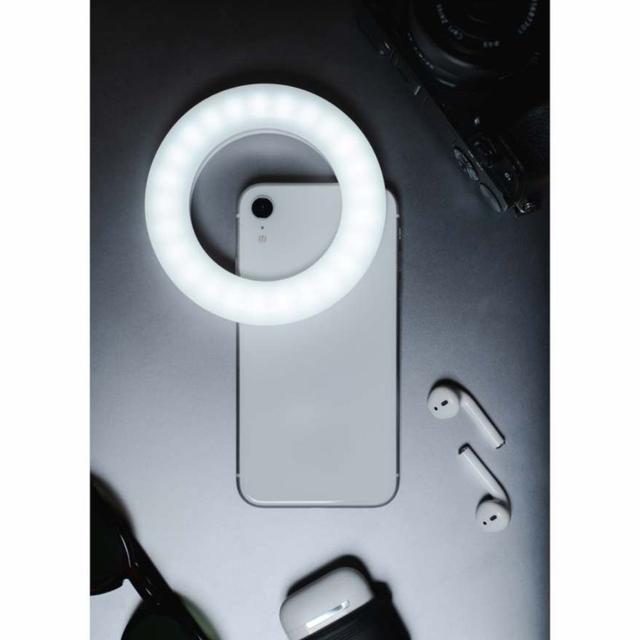 KODAK Ring Light Mini 4" Universal LED Clip Lighting Solution - White - SW1hZ2U6NTc4OTU2