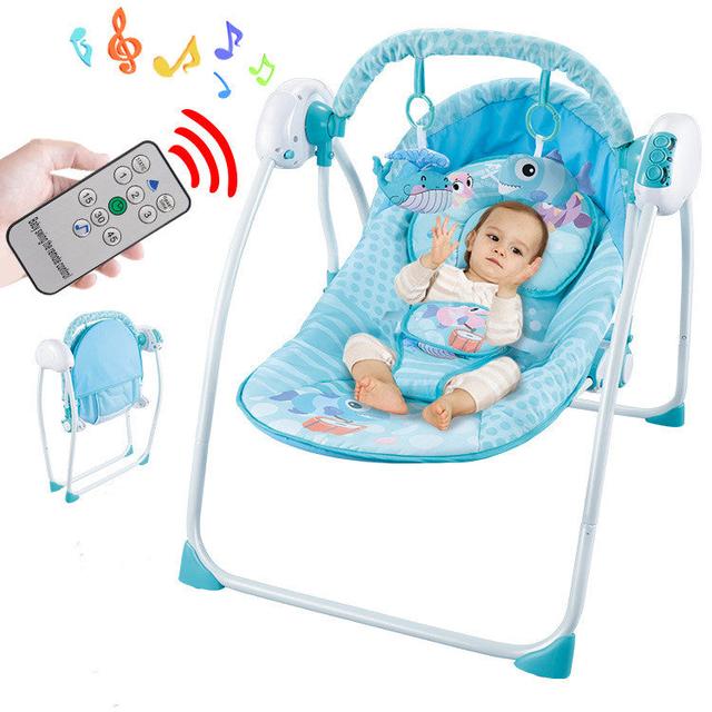 هزازة لاسلكية للأطفال Baby Multi Function Rocking Chair - COOLBABY - SW1hZ2U6NTkyNTM2