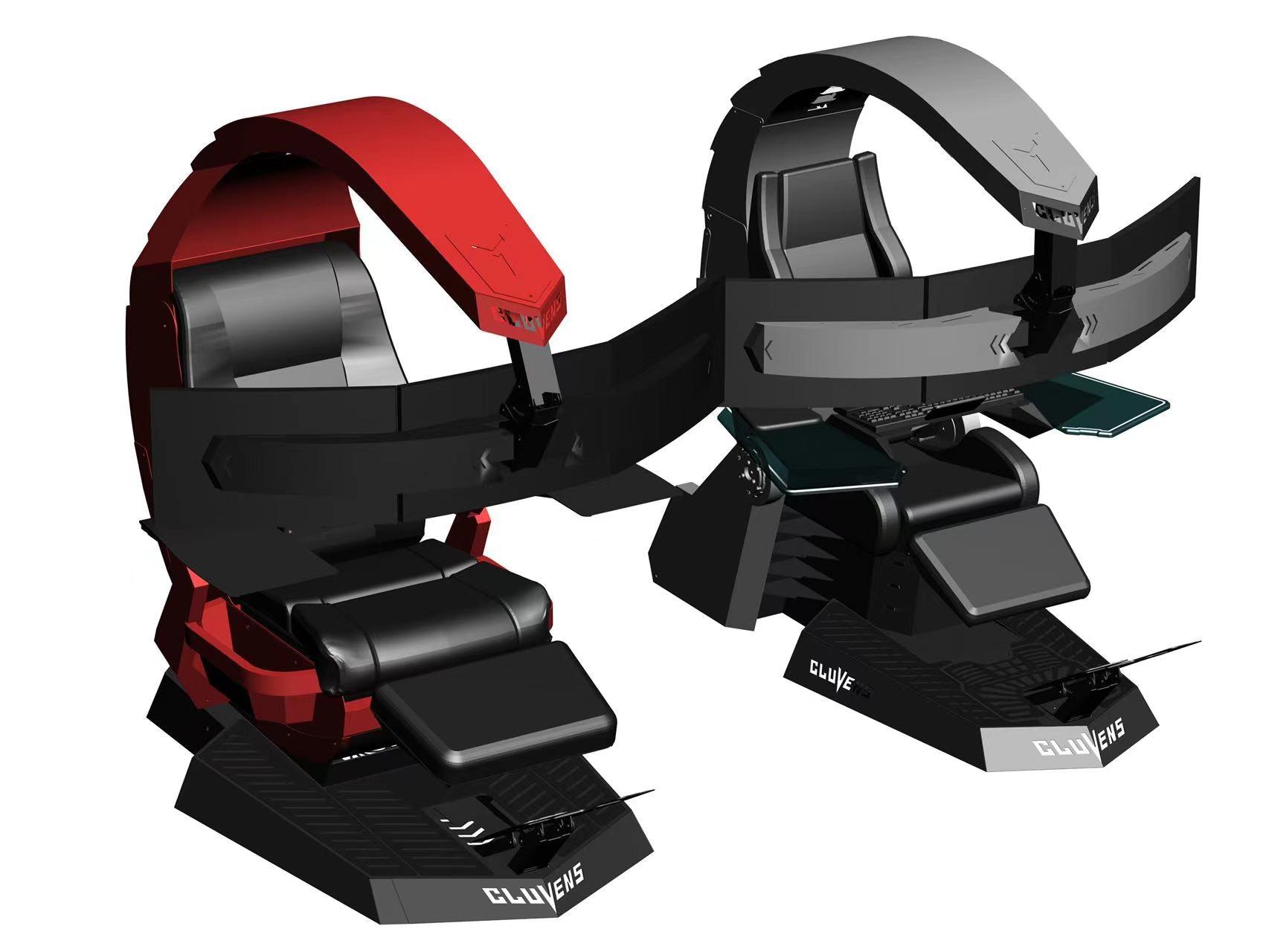 كرسي قيمنق إحترافي إهتزاز وتدليك حراري INGREM YXC7MAN Zero Gravity Recline PC Gamer Chair RGB LED Swivel Racing Gaming Workstation with Foot Rest COOLBABY