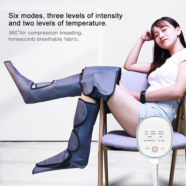 جهاز مساج الأرجل (الأقدام) الإحترافي Portable Air Relax Vibration Full Leg Foot Massager Machine - SW1hZ2U6NTc5NDEy