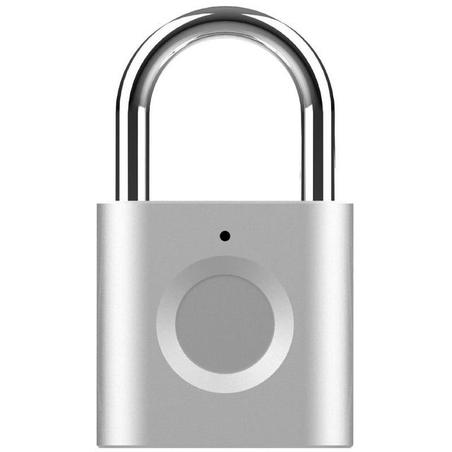 قفل ذكي بالبصمة Mini Smart Fingerprint Padlock - SW1hZ2U6NTc5NjUw