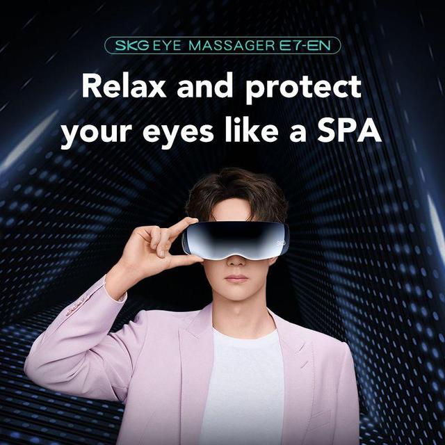 جهاز تدليك واسترخاء للعين SKG Eye Massager - SW1hZ2U6NTgzMzQ2