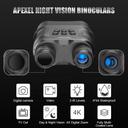 دربيل ليلي منظار الرؤية الليلية 8X مع ميزة التسجيل Apexel Digital Night Vision Binocular - SW1hZ2U6NTg2NDM1