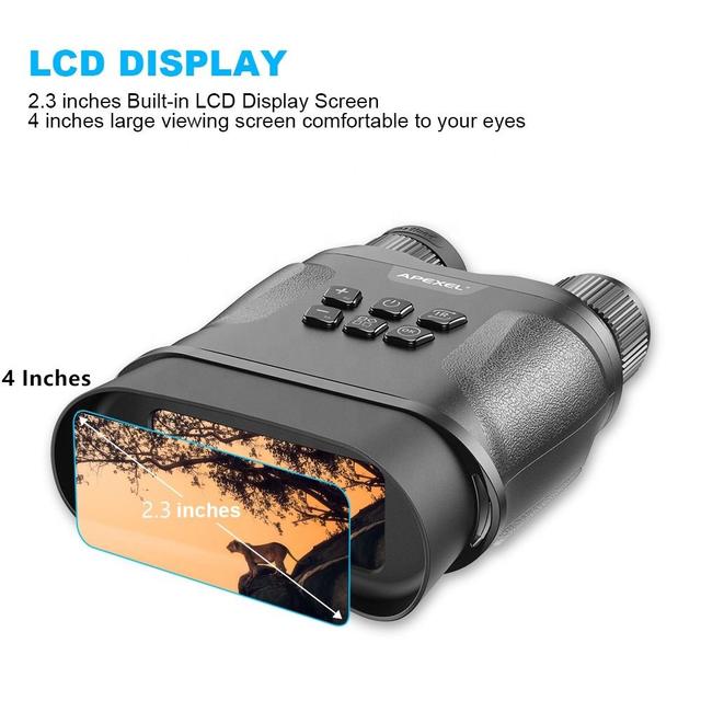 دربيل ليلي منظار الرؤية الليلية 8X مع ميزة التسجيل Apexel Digital Night Vision Binocular - SW1hZ2U6NTg2NDI5