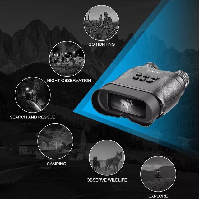 Apexel Digital Night Vision Binocular - SW1hZ2U6NTg2NDMx
