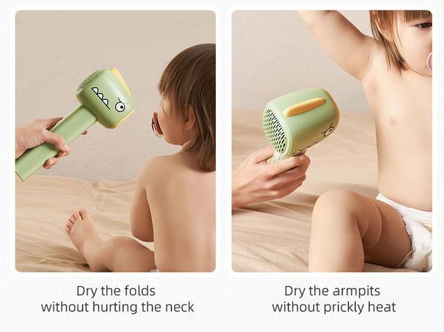 استشوار اطفال لاسلكي Rechargeable Mini Wireless Hair Dryer for Baby - SW1hZ2U6NTgwMDc4