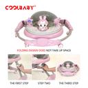 Cool Baby COOLBABY A136D Baby walker multifunctional anti-rollover anti-O leg can sit folding - SW1hZ2U6NTk1MDgw