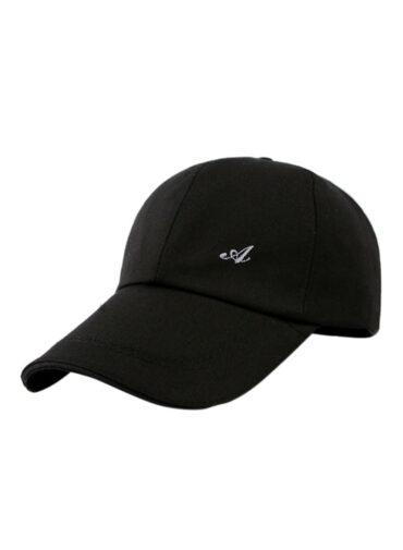 قبعة رياضية أسود Solid Baseball Cap - COOLBABY
