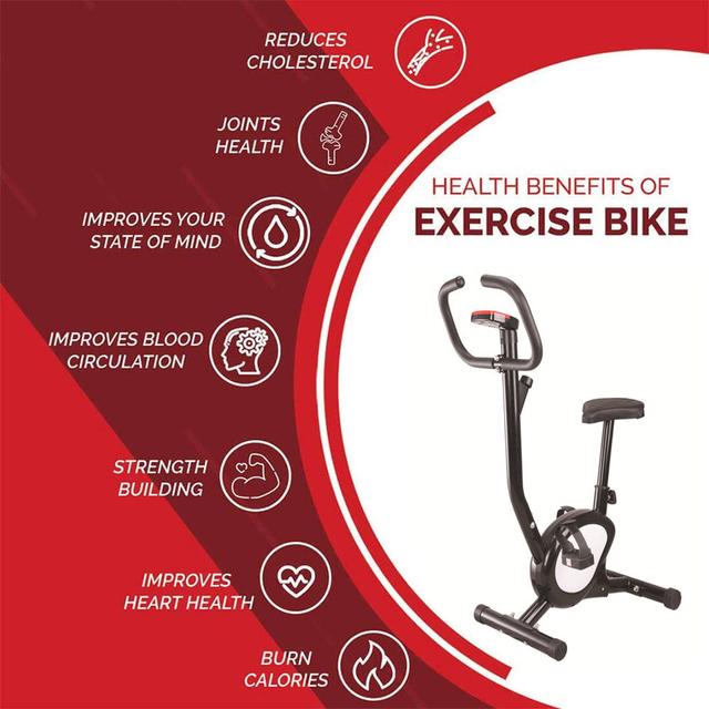 دراجة التمارين الرياضية Fitness Unisex Adult exercise Bike - COOLBABY - SW1hZ2U6NTkyMjY1