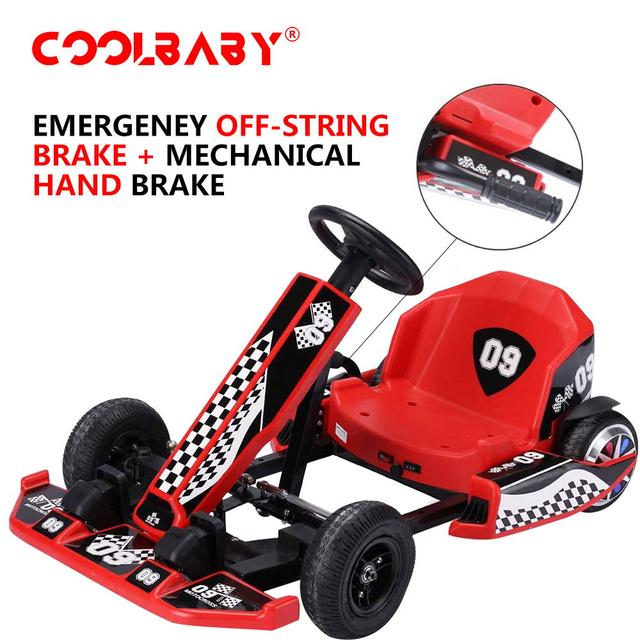 Cool Baby COOLBABY DP10-LHX Electric Scooter Go Cart Electric for Kids/Adult Drift Scooter Electric - SW1hZ2U6NTkwNDQw