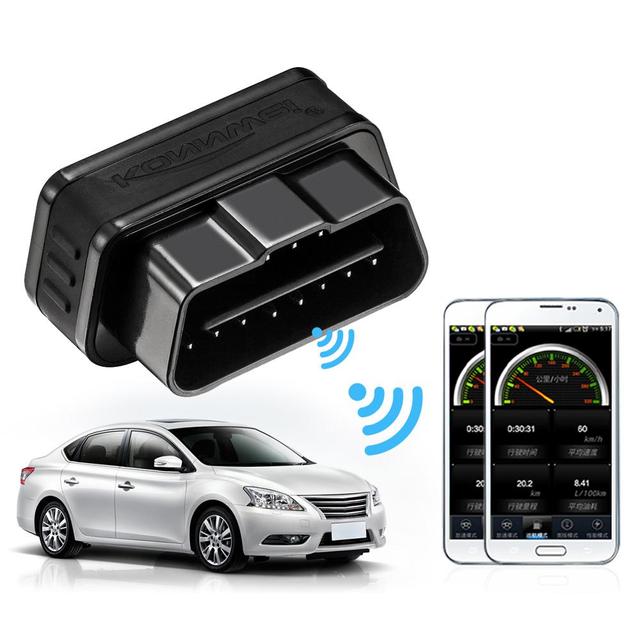 Konnwei KW901 OBD2 Car Bluetooth 3.0 Scanner ELM327 Car Diagnostic Tool - Black - SW1hZ2U6NjA0NTkw