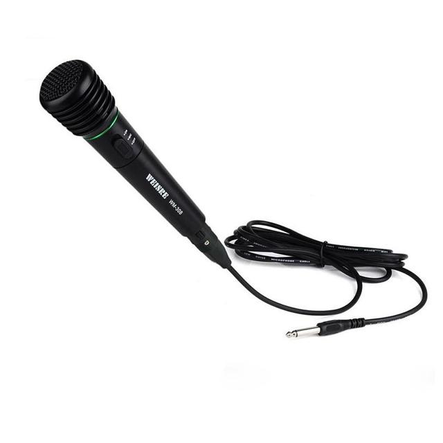 ميكروفون كاريوكي لاسلكي 2 في 1 كروني Crony WM-308 Wireless Portable Microphone With Karaoke Receiver - SW1hZ2U6NjAyNTAw