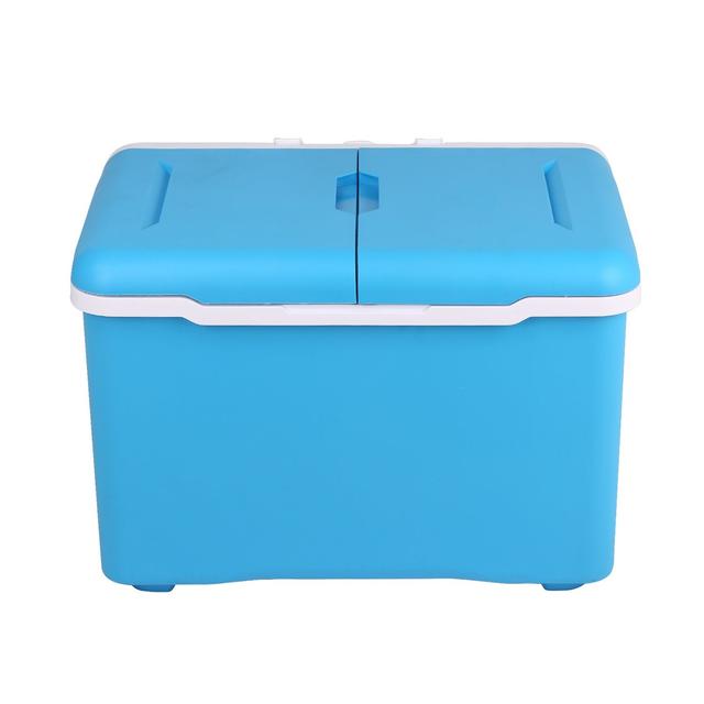 Crony 36L Hand pull refrigerator with BT speaker blue color - SW1hZ2U6NjE2OTY4