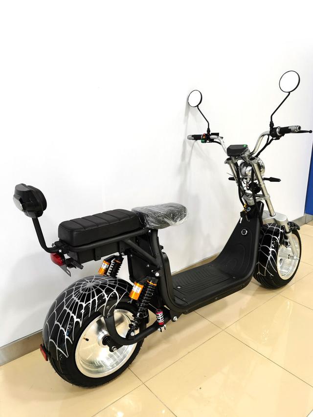 موتوسكيل كهربائي (سيكل كهربائي) 3000 واط - أسود CRONY G-029 Electric Motorcycle - SW1hZ2U6NjE4Nzgx