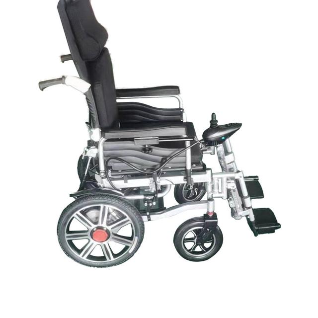 CRONY CN-6005+ Widen the version Electric wheelchair with flatlay Fully Lying Backrest Electric Wheelchair - SW1hZ2U6NjE4Mjk4