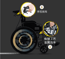 مقعد متحرك S01 hand push folding wheelchair - CRONY - SW1hZ2U6NjE1MDk3