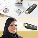 Crony B11 upright hand-held Bukhoor Aromatherapy Portable Arabic Electric Bakhoor Incense Burner | Black+Golden - SW1hZ2U6NjA0NDkz