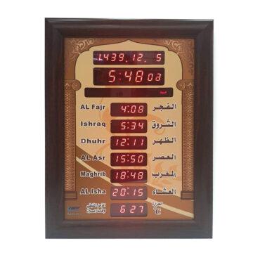 ساعة مسجد رقمية لمواقيت الصلاة من كروني CRONY clock Islamic Azan Wall Clock Mosque Prayer Clock Ramadan