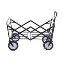 CRONY TC3015 Folding Cart Heavy Duty Collapsible Folding Wagon Utility Shopping Outdoor Camping Garden Cart | RED - SW1hZ2U6NjEwODM0