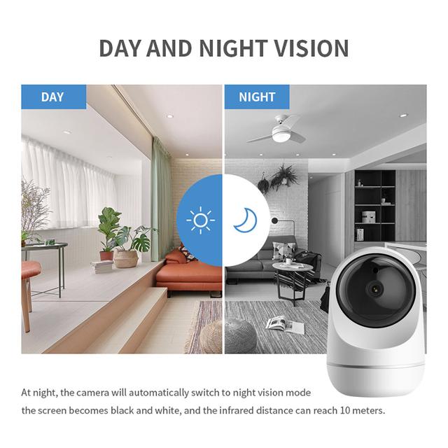 Crony Nip-23 HD Night Vision Secure cloud storage Intelligent face recognition Remote view smart wifi camera for home - SW1hZ2U6NjA5MDc4