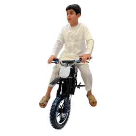 دراجة كهربائية للأطفال 20km/h أسود K1-2-Trotting Car Children Motorcycle - CRONY