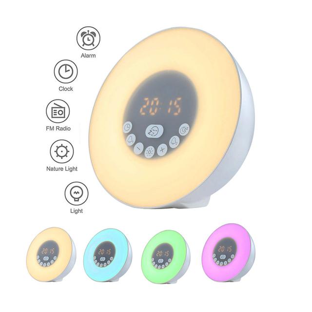ساعة منبه رقمية - متعددة الألوان CRONY Digital Alarm Clock - SW1hZ2U6NjA1MTIx