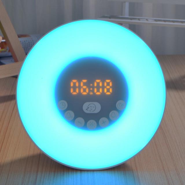 ساعة منبه رقمية - متعددة الألوان CRONY Digital Alarm Clock - SW1hZ2U6NjA1MTI1