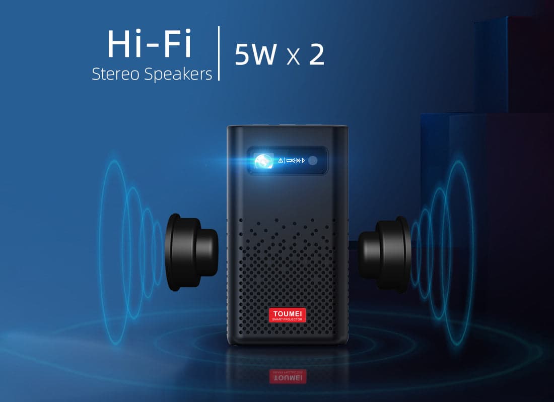 Toumei C900 Portable Smart Mini Projector Details 11