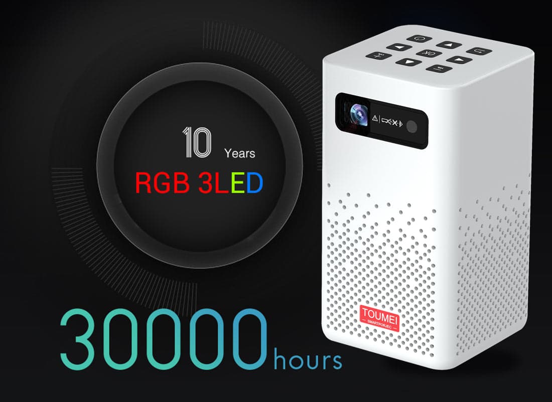 Toumei C900 Portable Smart Mini Projector Details 10