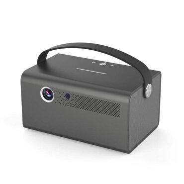 بروجكتر لاسلكي أندرويد 15600 مللي أمبير V7pro Hd 1080p 3d Projector with Bt Speaker - 1}