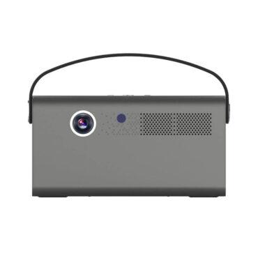 بروجكتر لاسلكي أندرويد 15600 مللي أمبير V7pro Hd 1080p 3d Projector with Bt Speaker - 2}