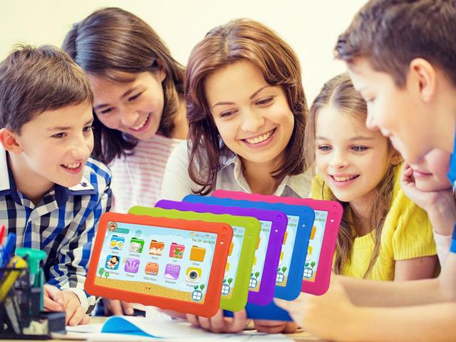 تابلت للأطفال 9" ذاكرة 512MB آندرويد أزرق K19 Android WIFI Kids Tablet - CRONY - SW1hZ2U6NjEwMTEw