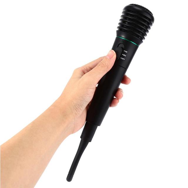 ميكروفون كاريوكي لاسلكي 2 في 1 كروني Crony WM-308 Wireless Portable Microphone With Karaoke Receiver - SW1hZ2U6NjAyNTEy