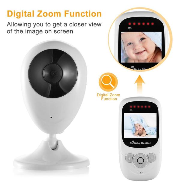 CRONY 2.4inch TFT LCD Baby Monitor Wireless Video Baby Monitor Camera - SW1hZ2U6NjAxNTAy